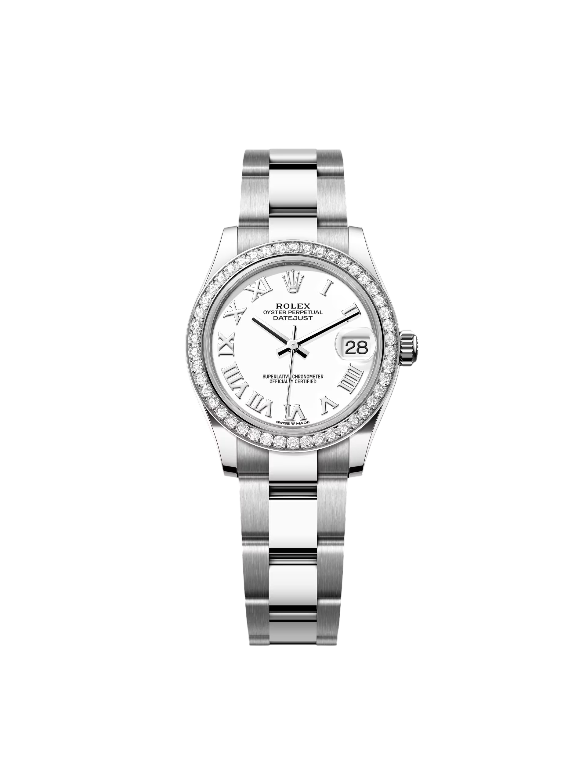 [2026 Mirror Grade]RLX Datejust m278384RBR-0013/0014 White 31mm Dial Oyster Watch