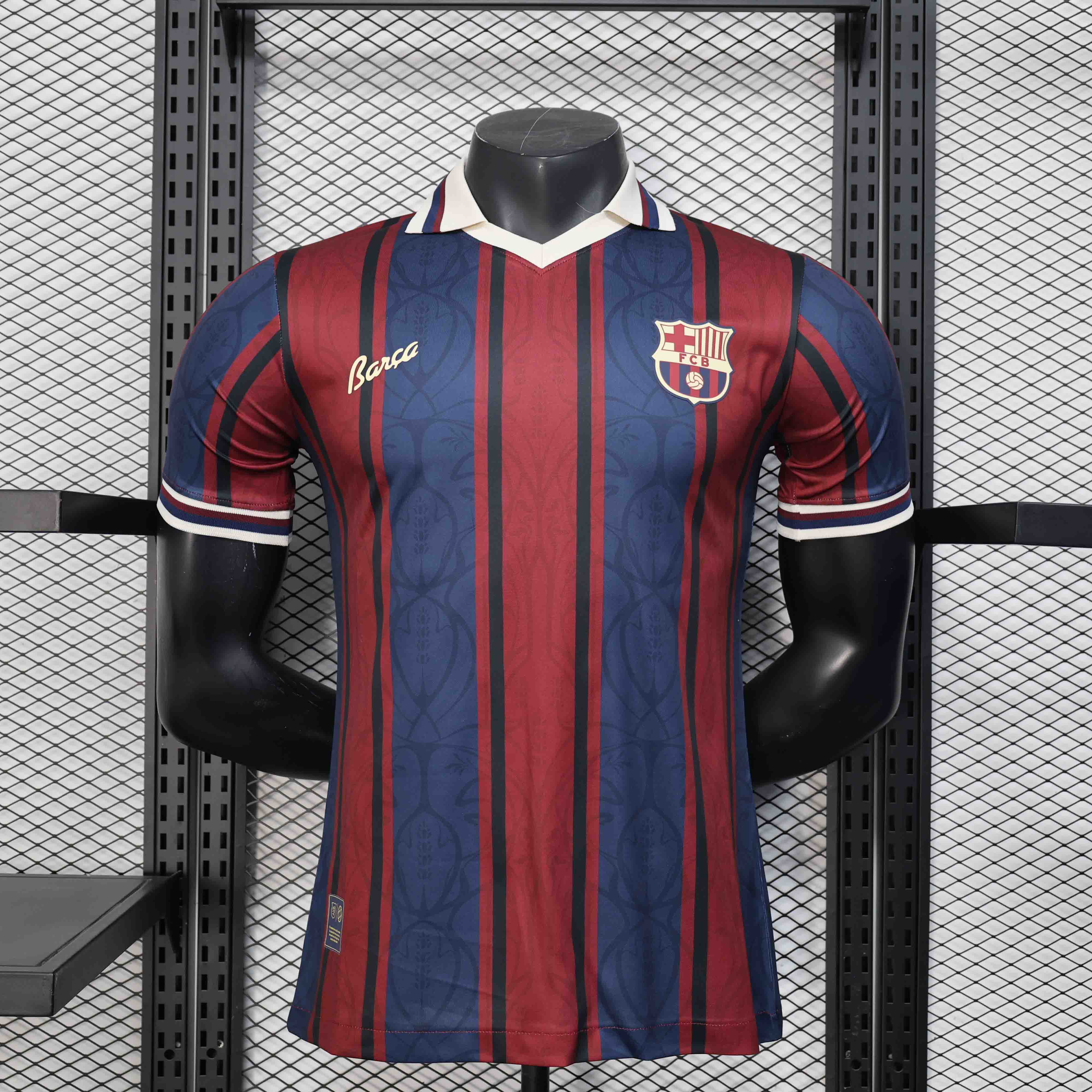 Authentic Soccer Jersey Barcelona 125th Anniversary Special Edition Shirt 2025/26