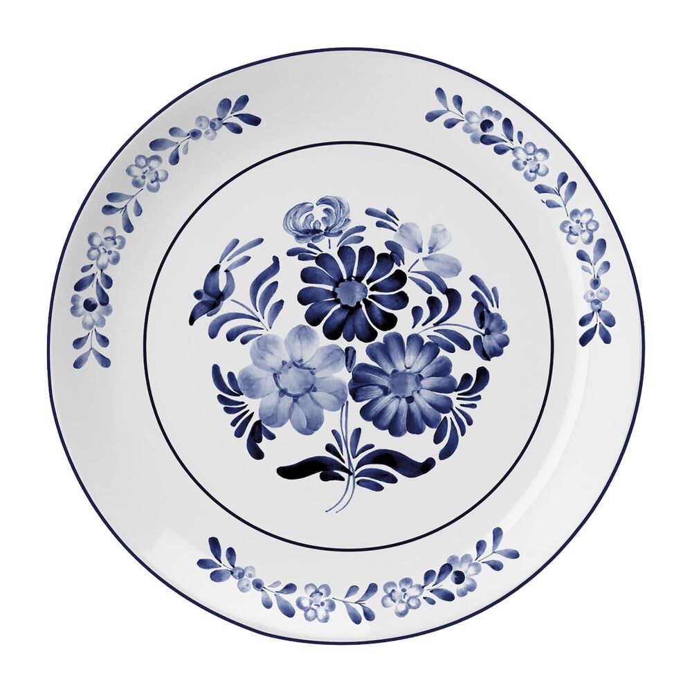 MG HOME Zestaw obiadowy z porcelany MG Home Sintra, na 6 osób, 18 elementów, biały
