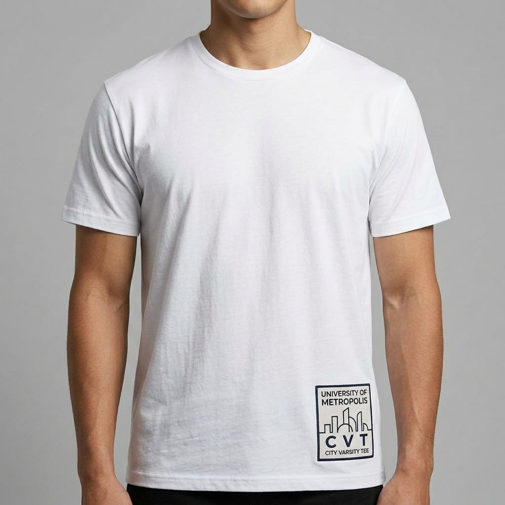 City Varsity Tee, Vintage Athletic Graphic T-Shirt, Unisex Streetwear Shirt CityTee7