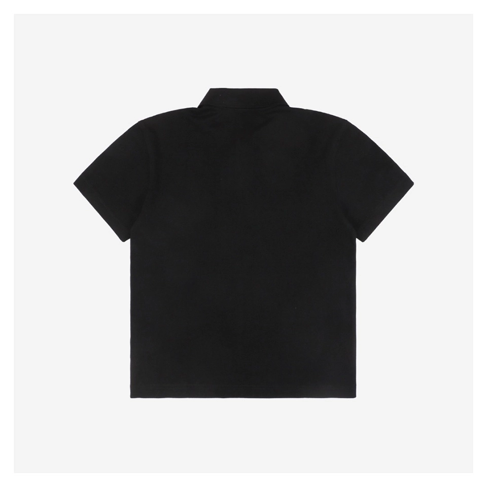 BBry Script ‘Bbr’ Signature Polo Shirt (Black/Blue)