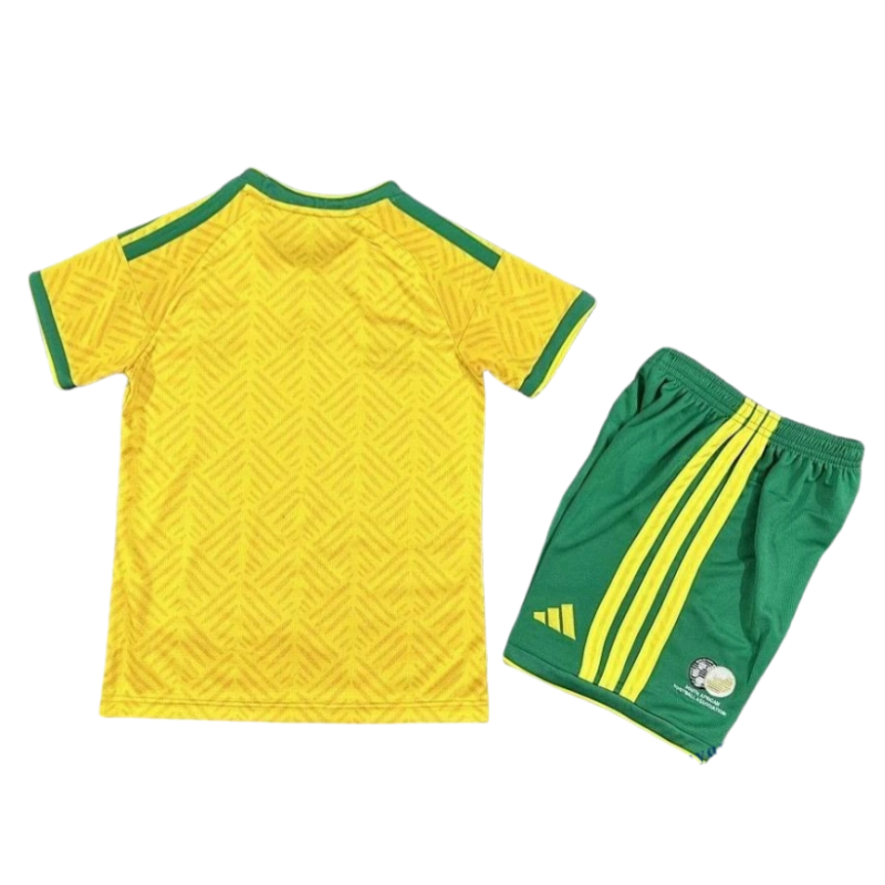 South Africa World Cup 2026 Home Kids Short Sleeve Kit & Jersey + Shorts Fan Version
