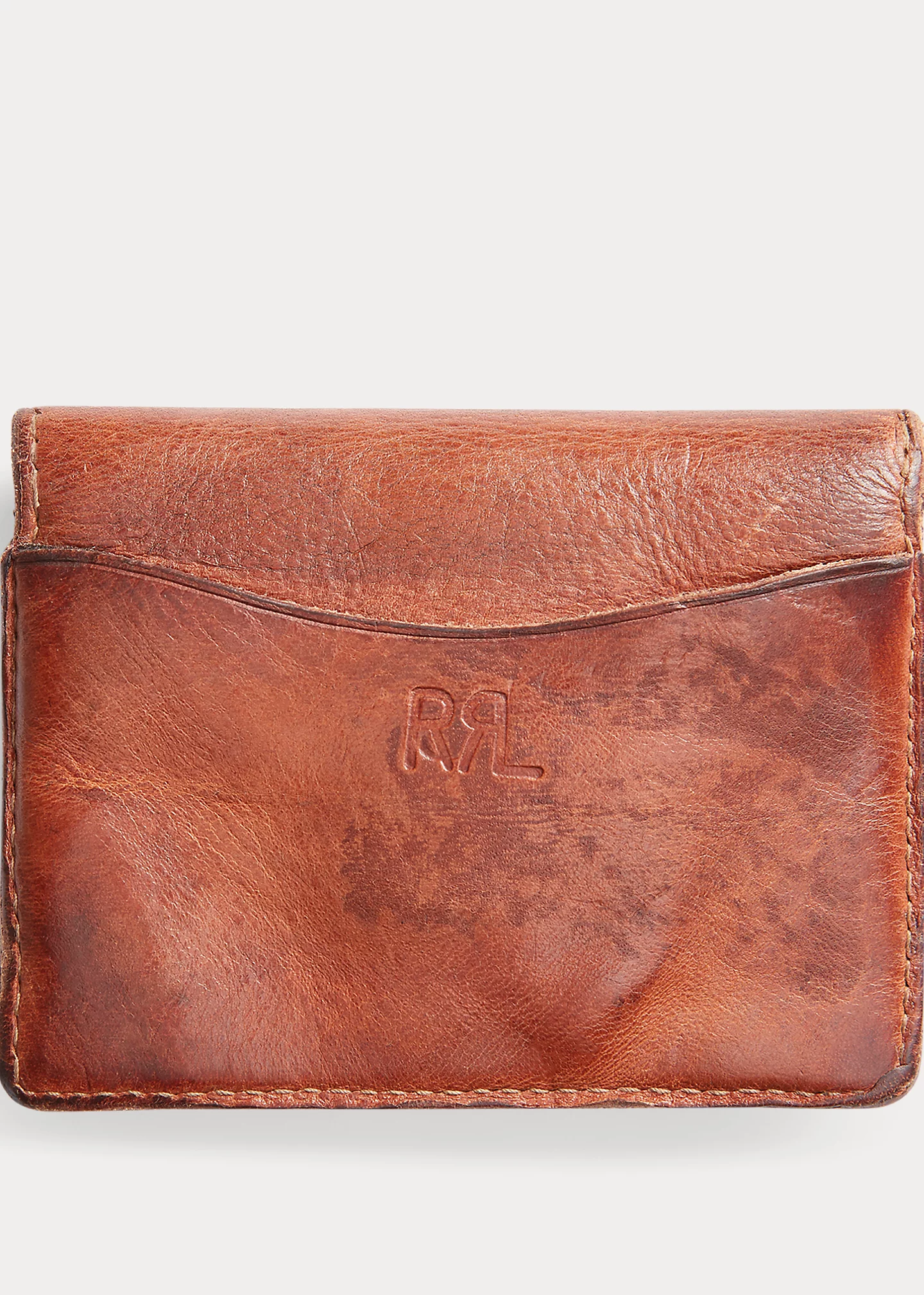 Tumbled Leather Card Wallet