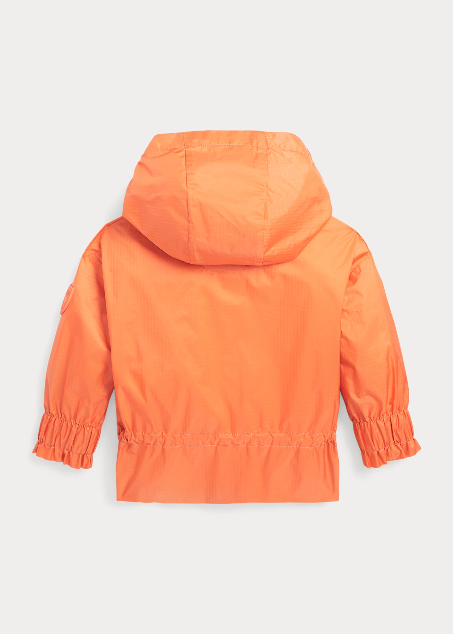 Water-Resistant Peplum Ripstop Jacket