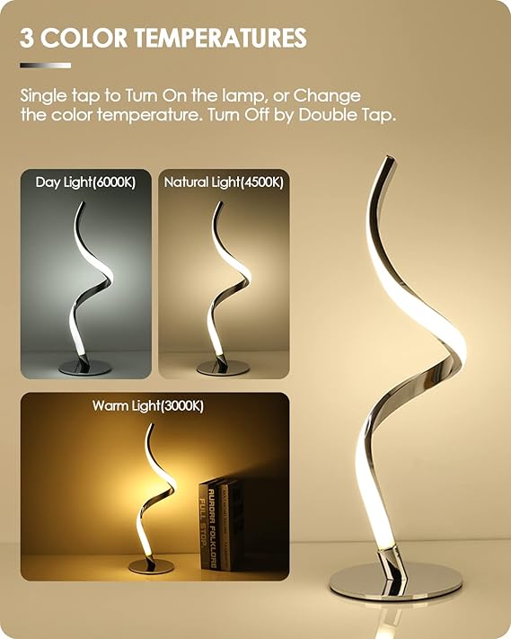 Modern Spiral Bedside