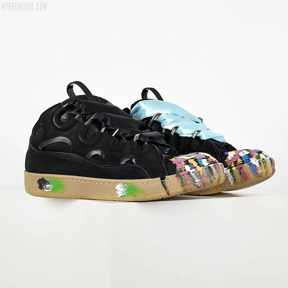 Lanvin Leather Curb Gallery Dept Black Multi (Women's)