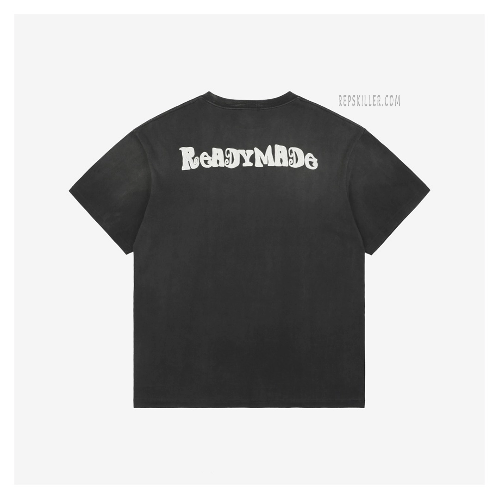 Saint Michael Peace Message Floral Print T-Shirt