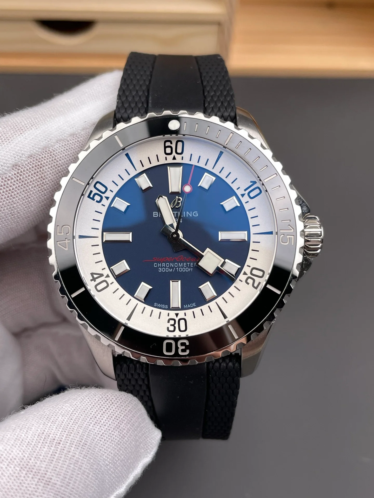 Superocean Blue Dial