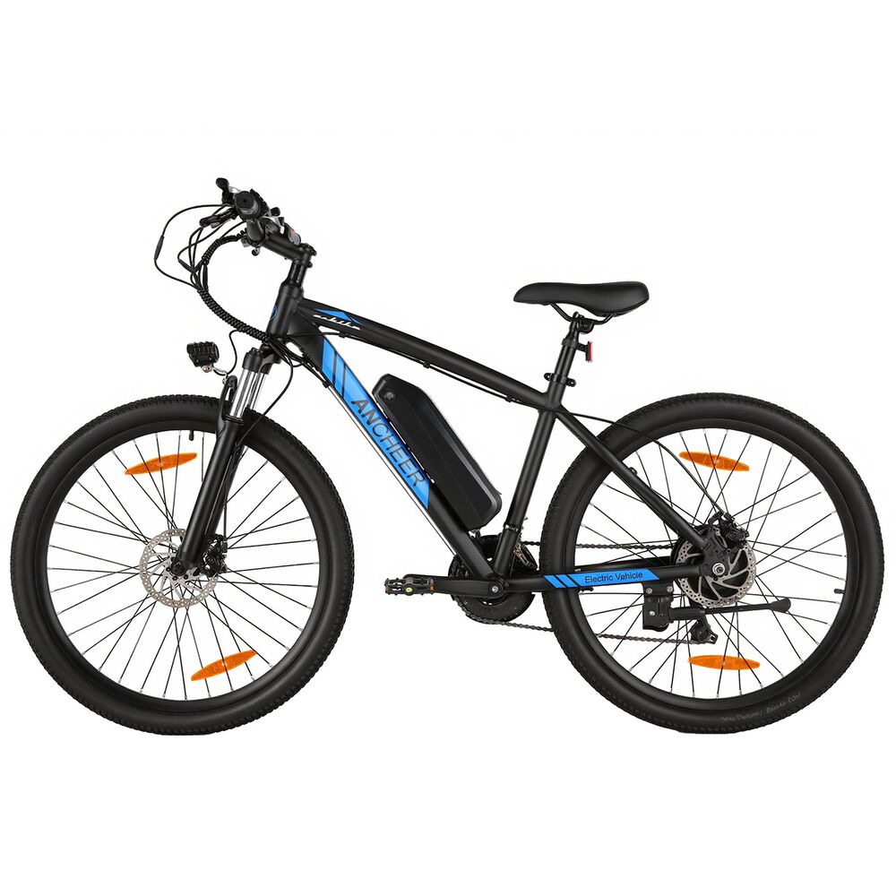 ANCHEERRower elektryczny MTB Ancheer, 27,5”, niebieski