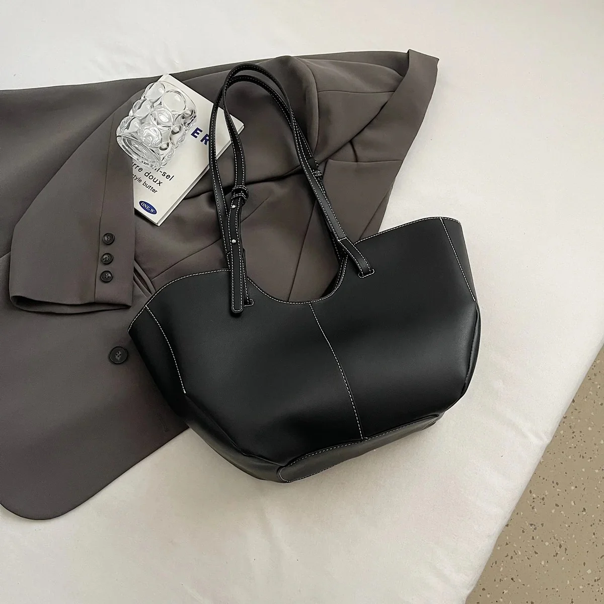 June Vegan Leather Tote