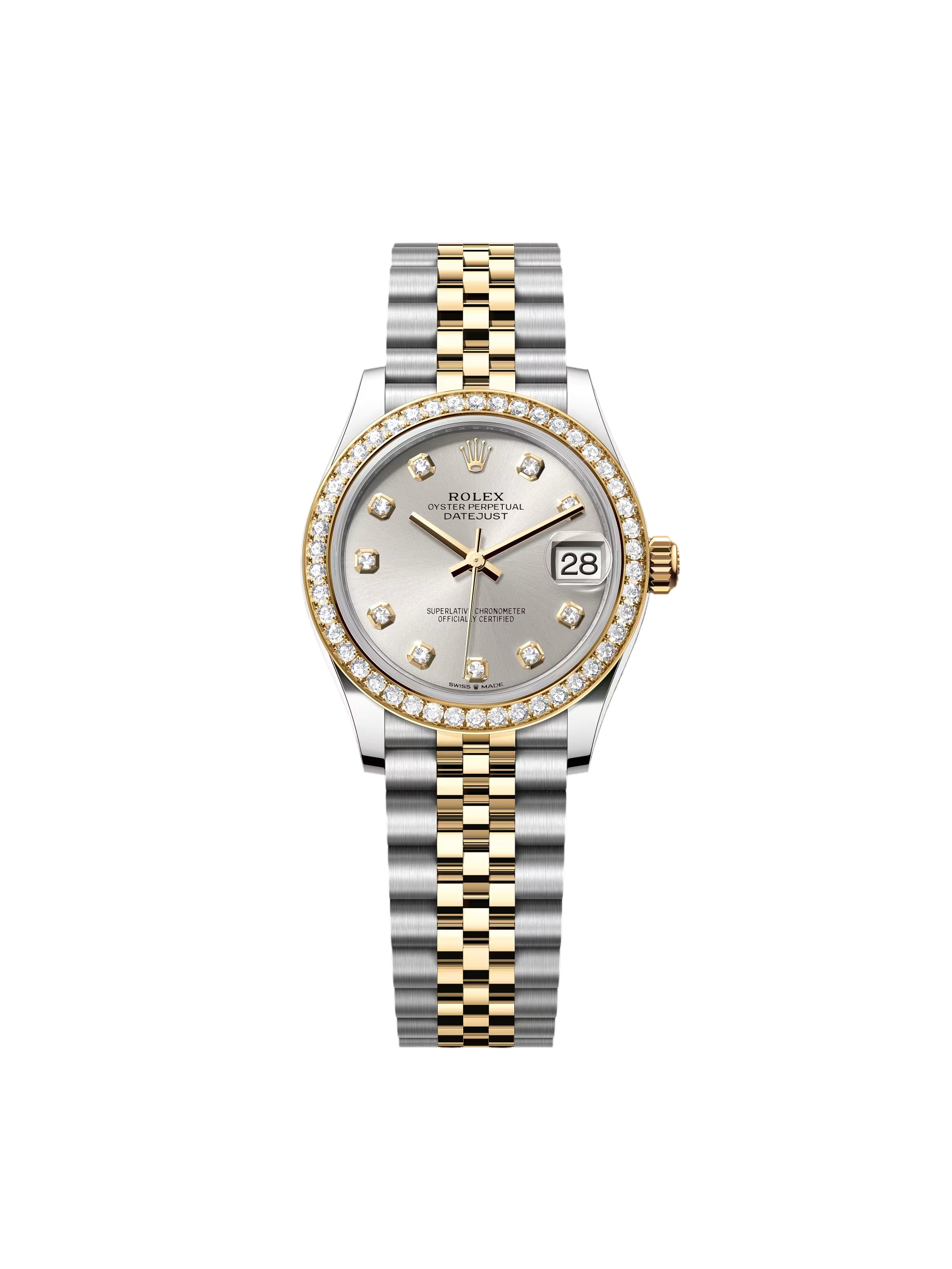 [2026 Mirror Grade]RLX Datejust m278383RBR-0019/0020 31mm Silver Dial Oyster Bracelet