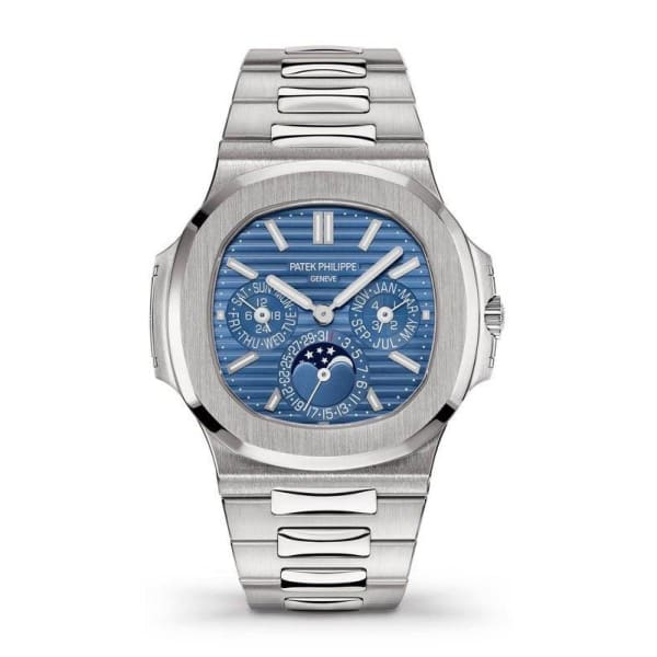 [2026 Mirror Grade]Patek Philippe Nautilus White Gold 5740-1G-001 with Blue Sunburst dial