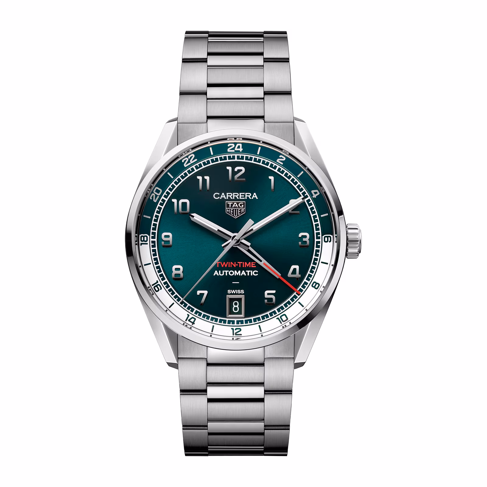 [2026 Mirror Grade]TAG Heuer Carrera Date 41mm Mens Watch Green WDA2114.BA0043