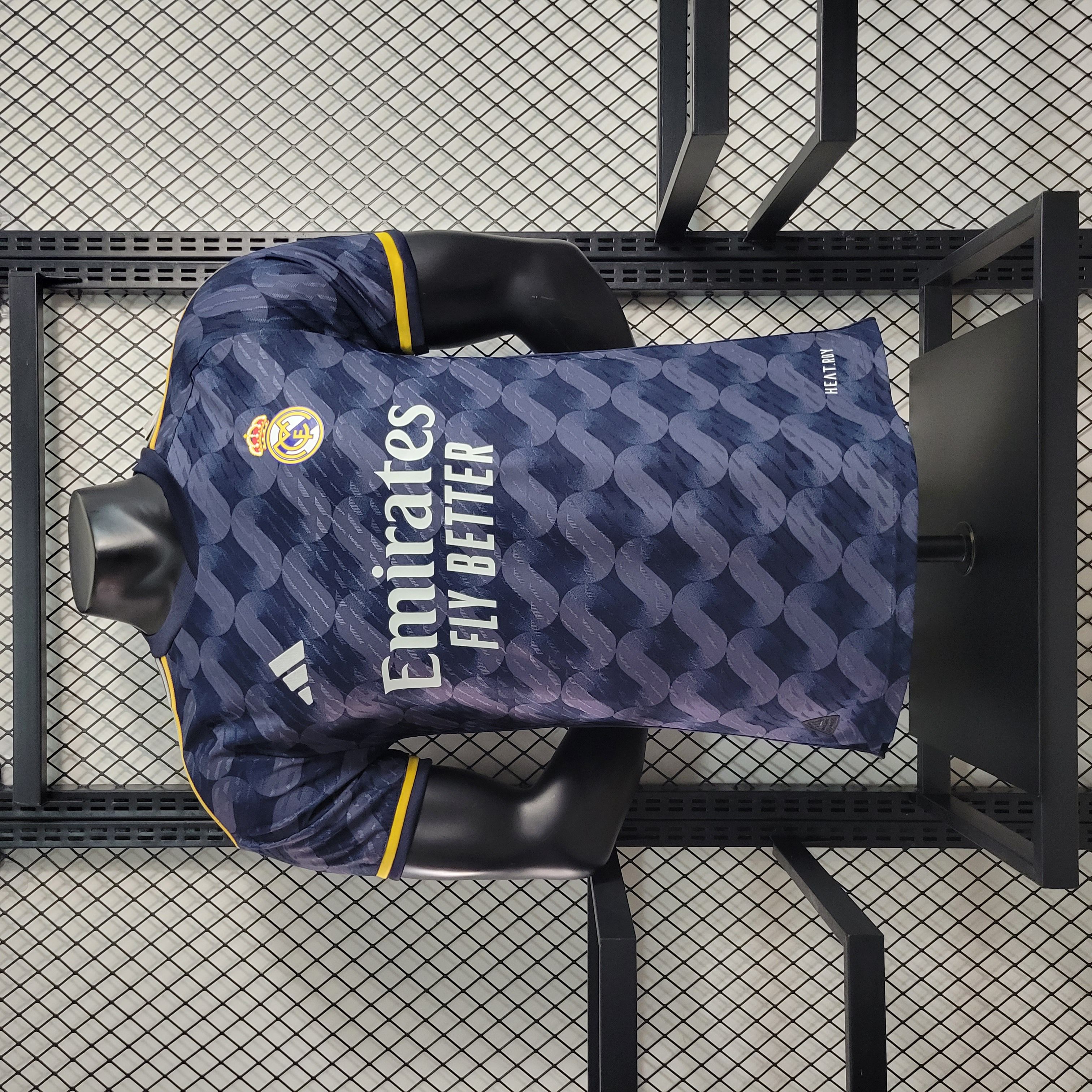 Real Madrid Authentic Soccer Jersey Away Shirt 2023/24