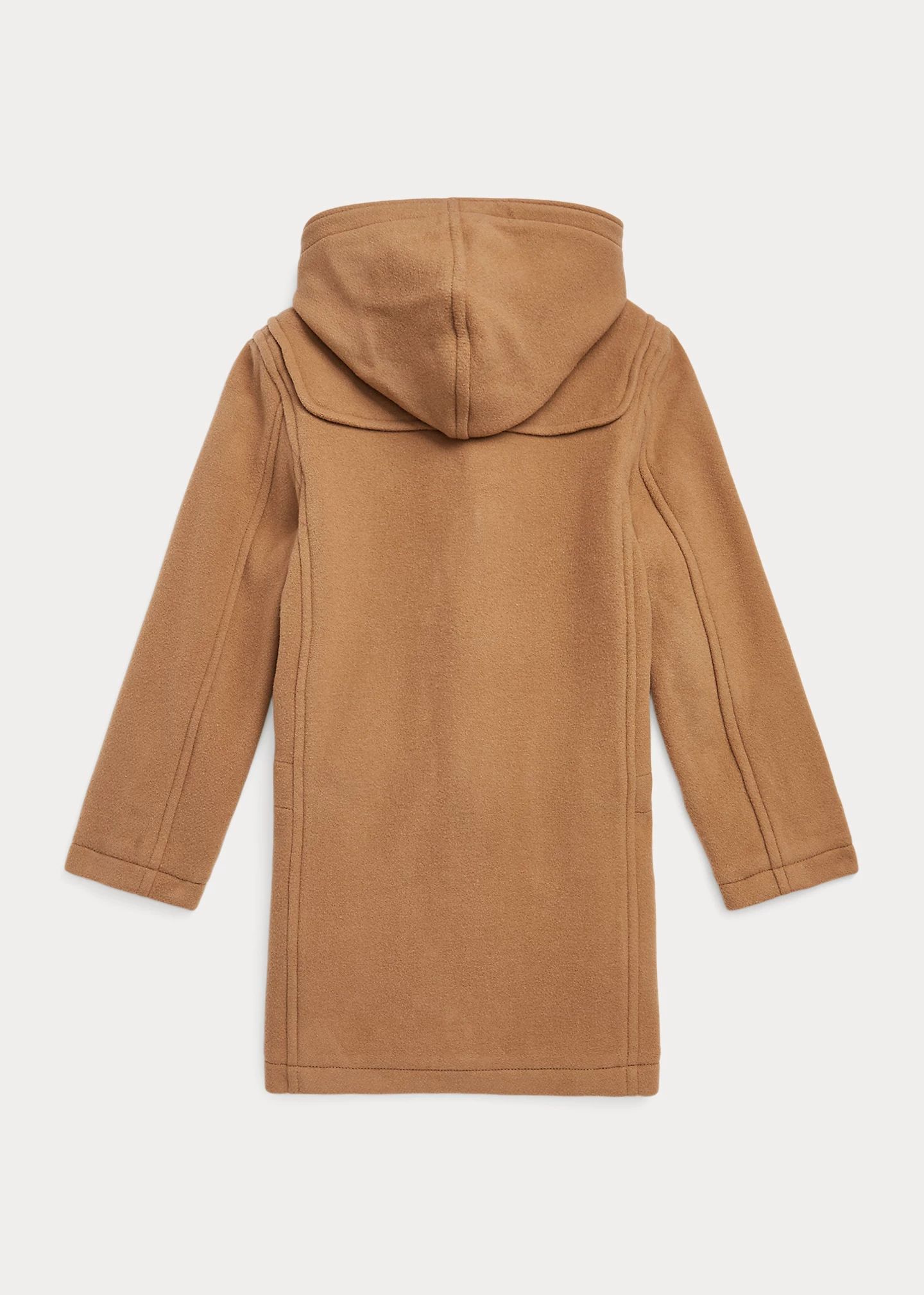 Wool-Blend Hooded Duffel Coat