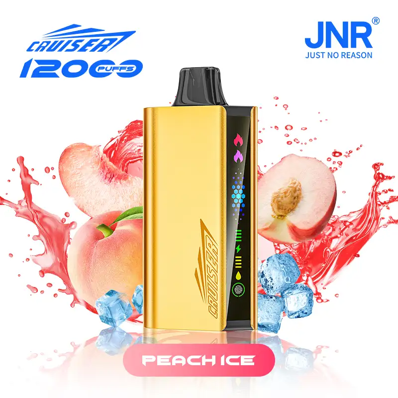 Peach Ice | JNR Cruiser Gold Disposable Vape