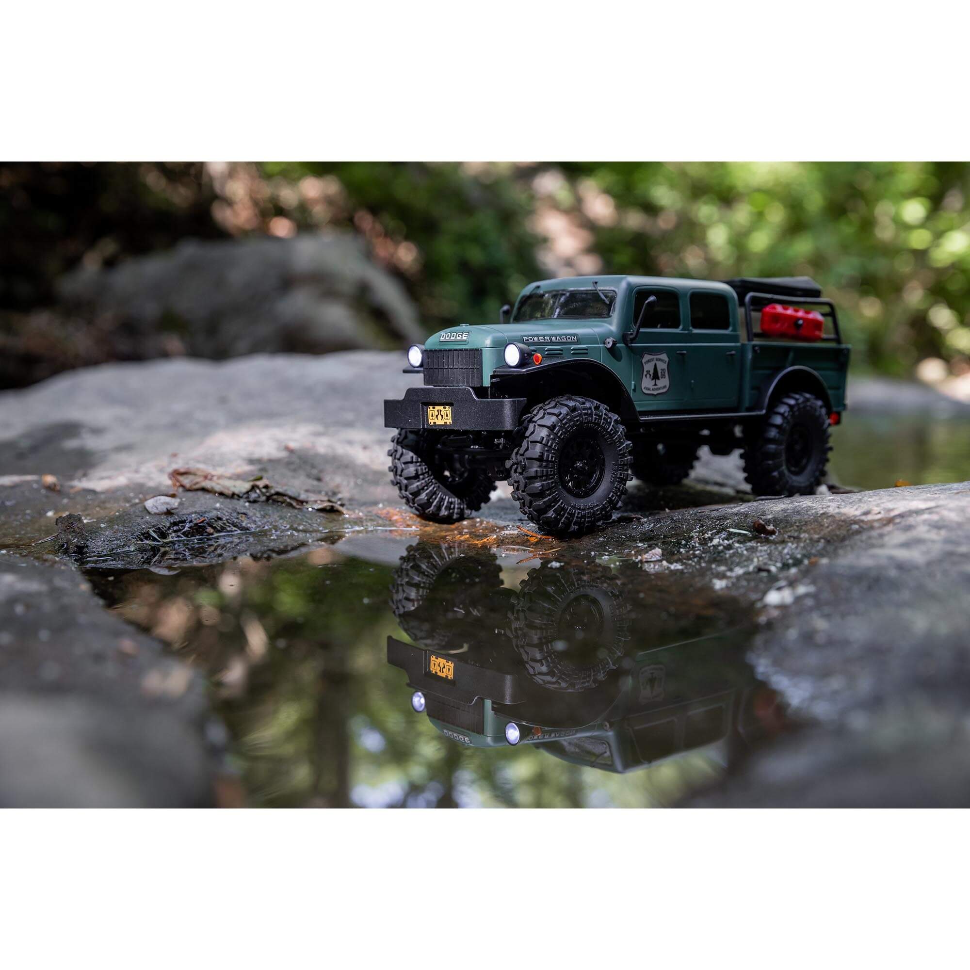 1/24 SCX24 Dodge Power Wagon 4X4 Rock Crawler Brushed RTR
