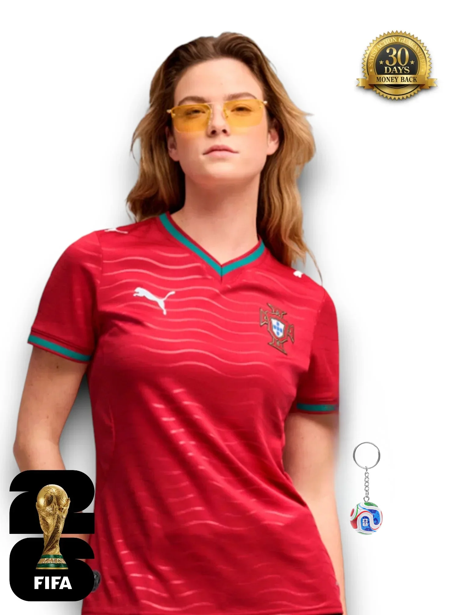 Portugal World Cup 2026 Jersey - Women's