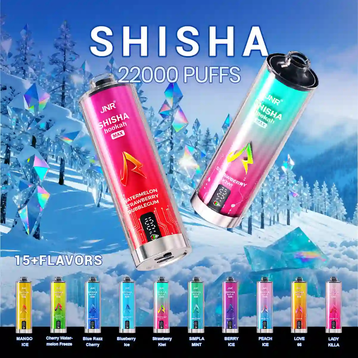 Shisha Max 22000 Puffs Disposable Vape