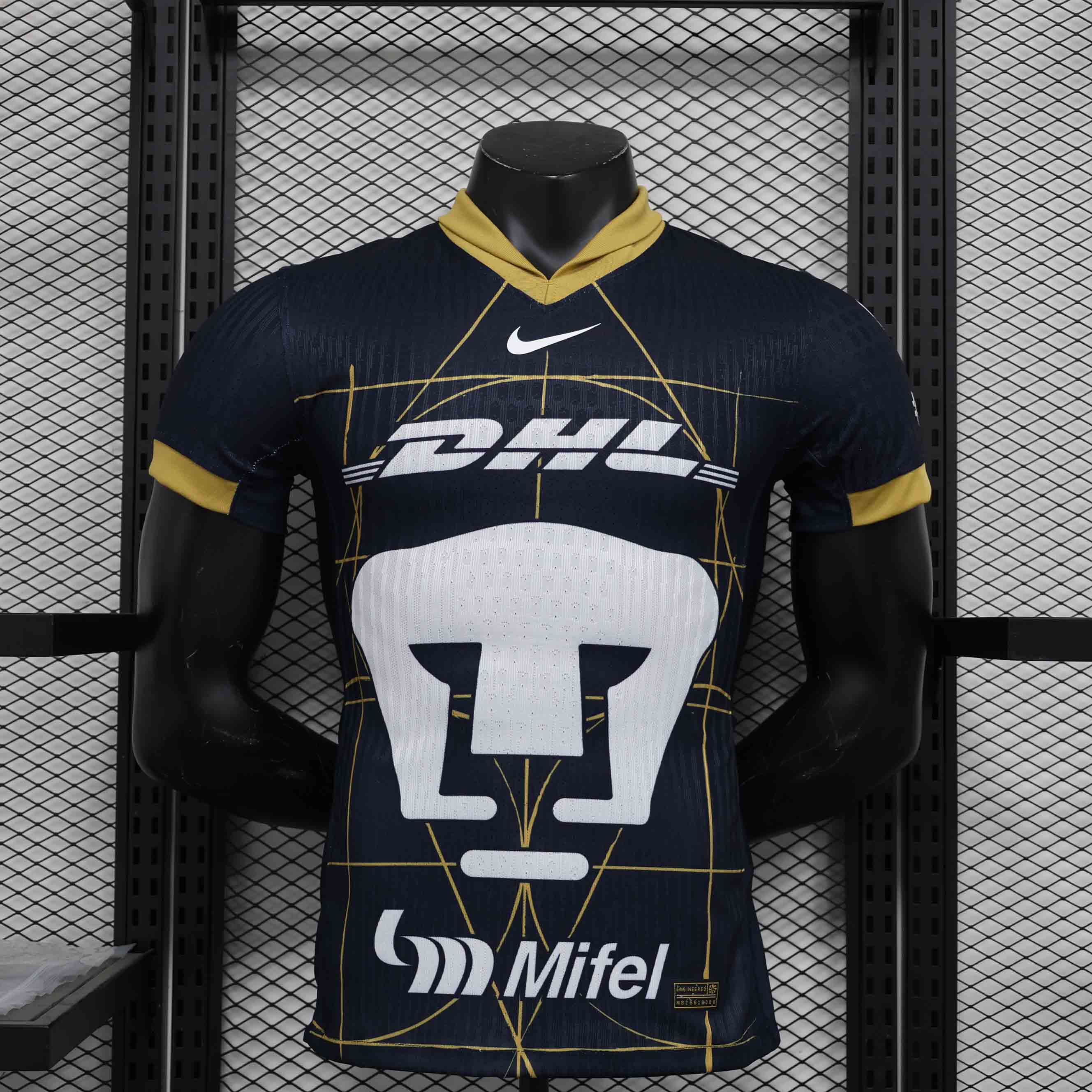Pumas UNAM Authentic Soccer Jersey Away Shirt 2024/25