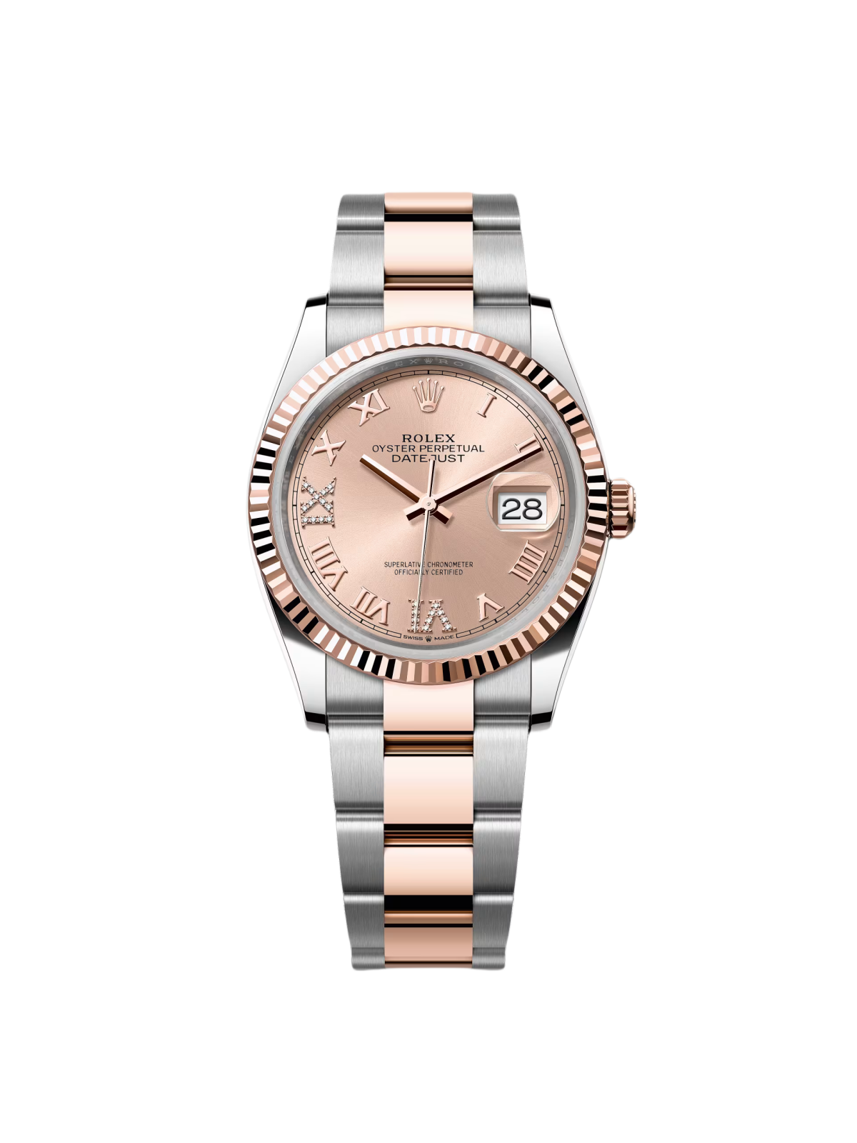 [2026 Mirror Grade]RLX  Datejust 36mm 126231 Rose Dial Oyster Bracelet