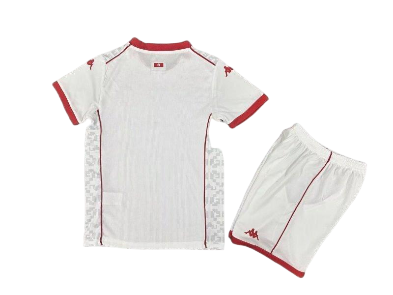 Tunisia Soccer Jersey Away Kids Kit Jersey+Shorts World Cup 2026
