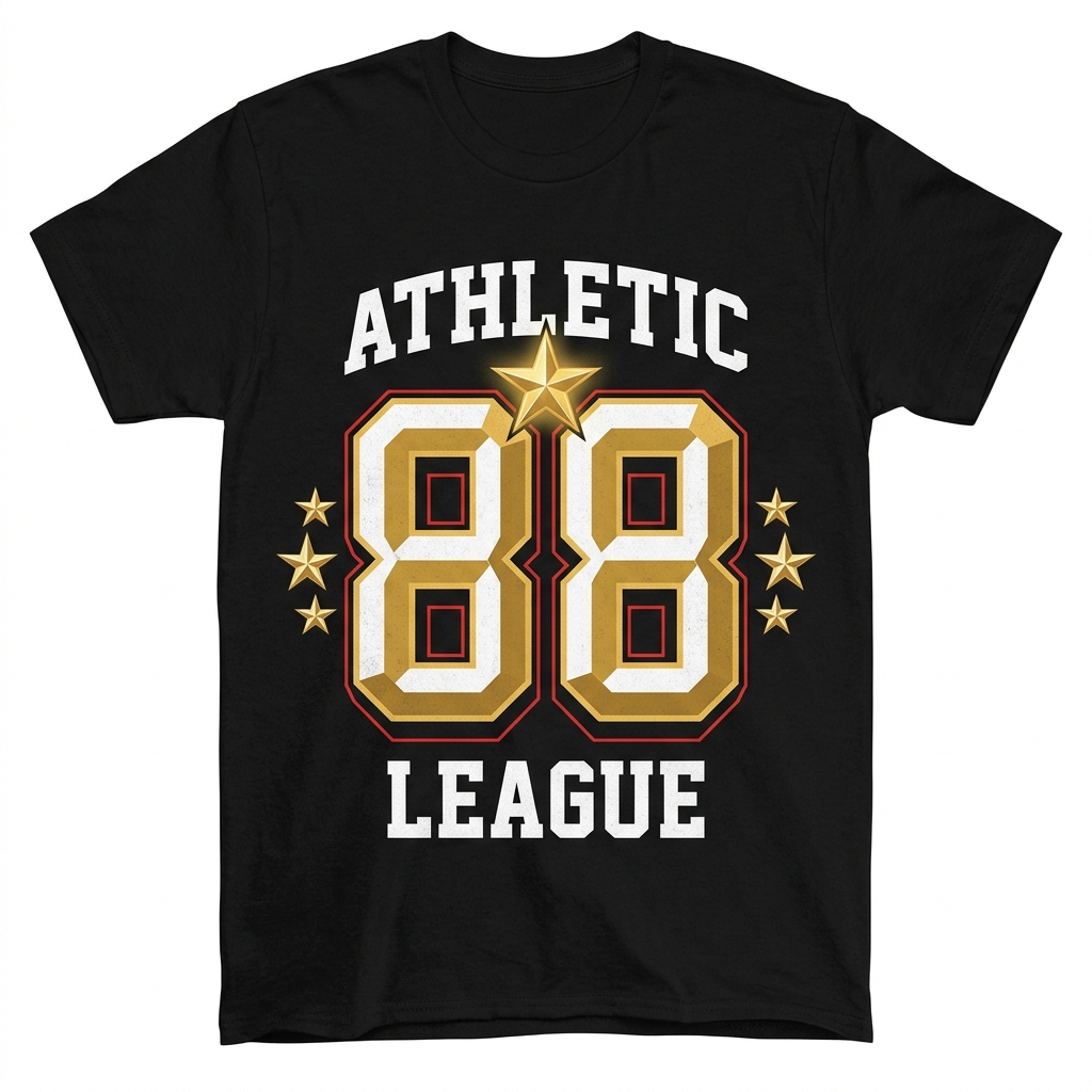 Unisex Loose Fit T-Shirt 100% Cotton Soft Comfortable Summer Casual Printed Top Soccer