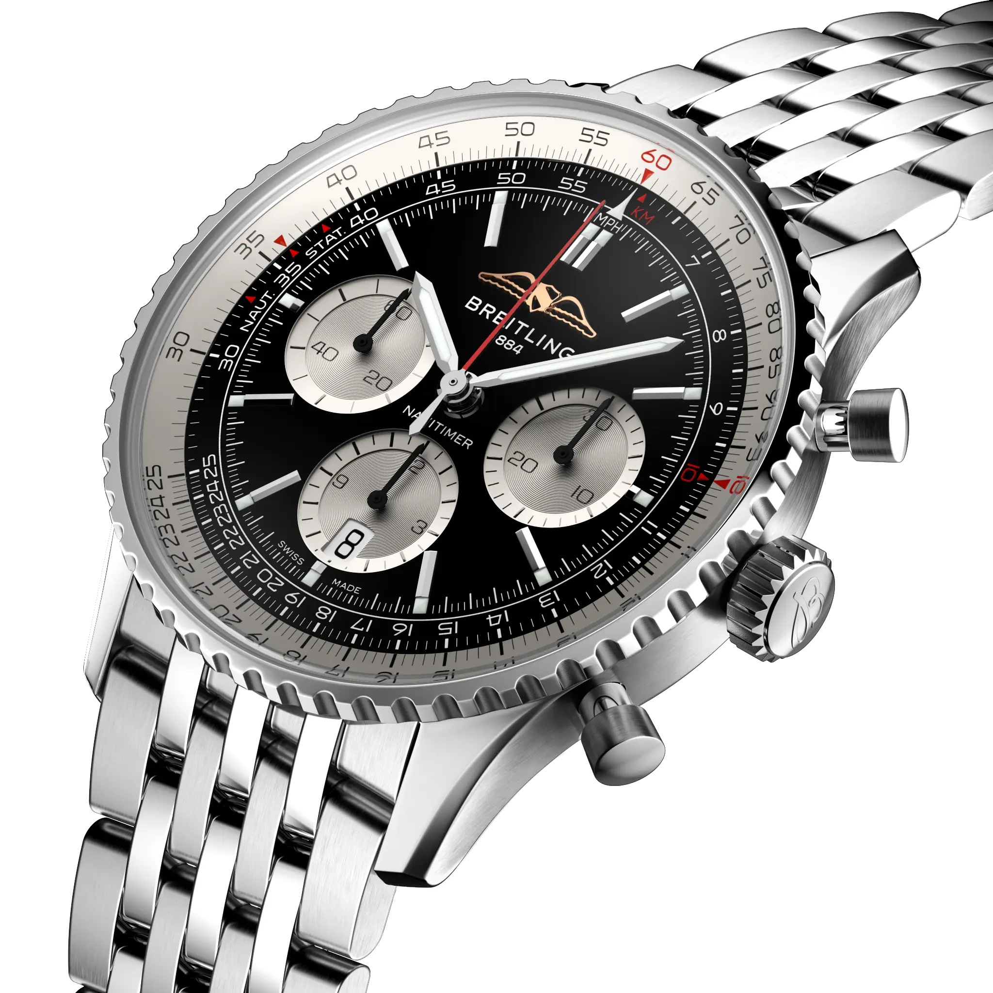 [2026 Mirror Grade]Breitling Navitimer B01 Chronograph 43mm AB0138211B1A1