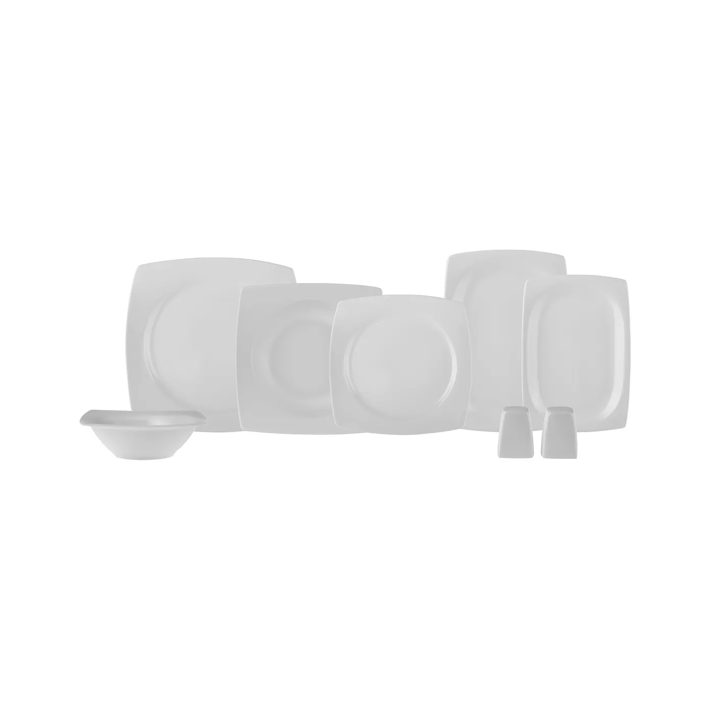 Service de table Karaca Jamie White pour 12 personnes, 52 pièces