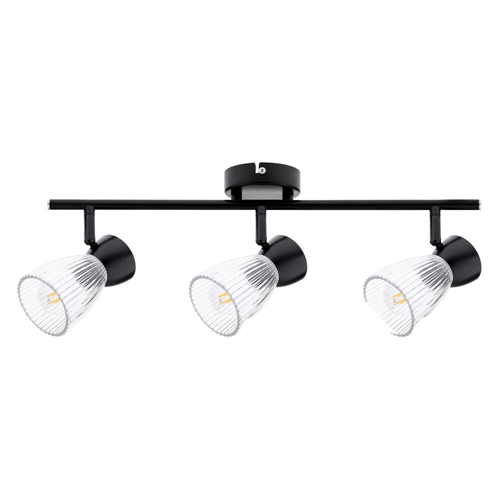 MILAGRO Lampa sufitowa Milagro Spot Best 3 x E14, czarna