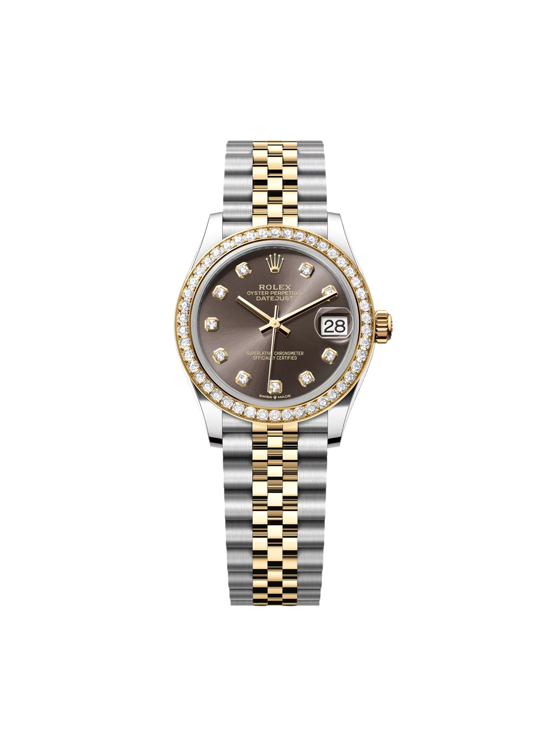 [2026 Mirror Grade]RLX Datejust m278383RBR-0021/0022 31mm Dark Grey Dial Oyster Bracelet
