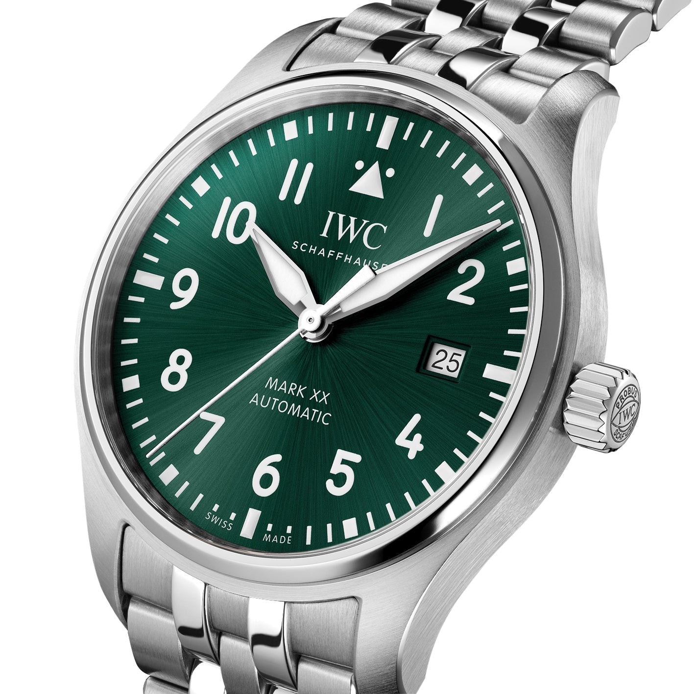 [2026 Mirror Grade]IWC Pilot's Mark XX 40mm Mens Watch Green IW328206