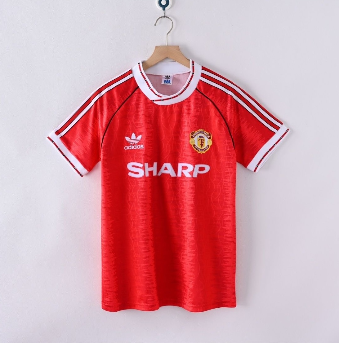 Manchester United Retro Home Football Jersey Shirt 1990/92