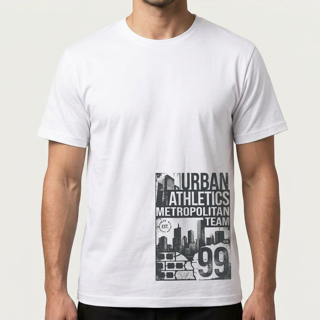City Varsity Tee, Vintage Athletic Graphic T-Shirt, Unisex Streetwear Shirt CityTee2