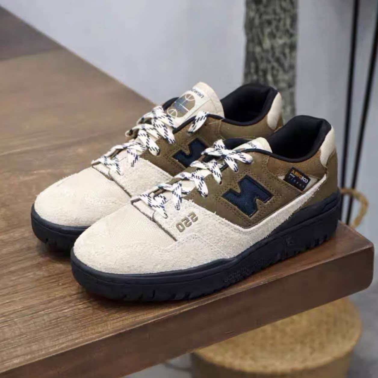 size? × New Balance 550 'Cordura Pack - Sand Brown'