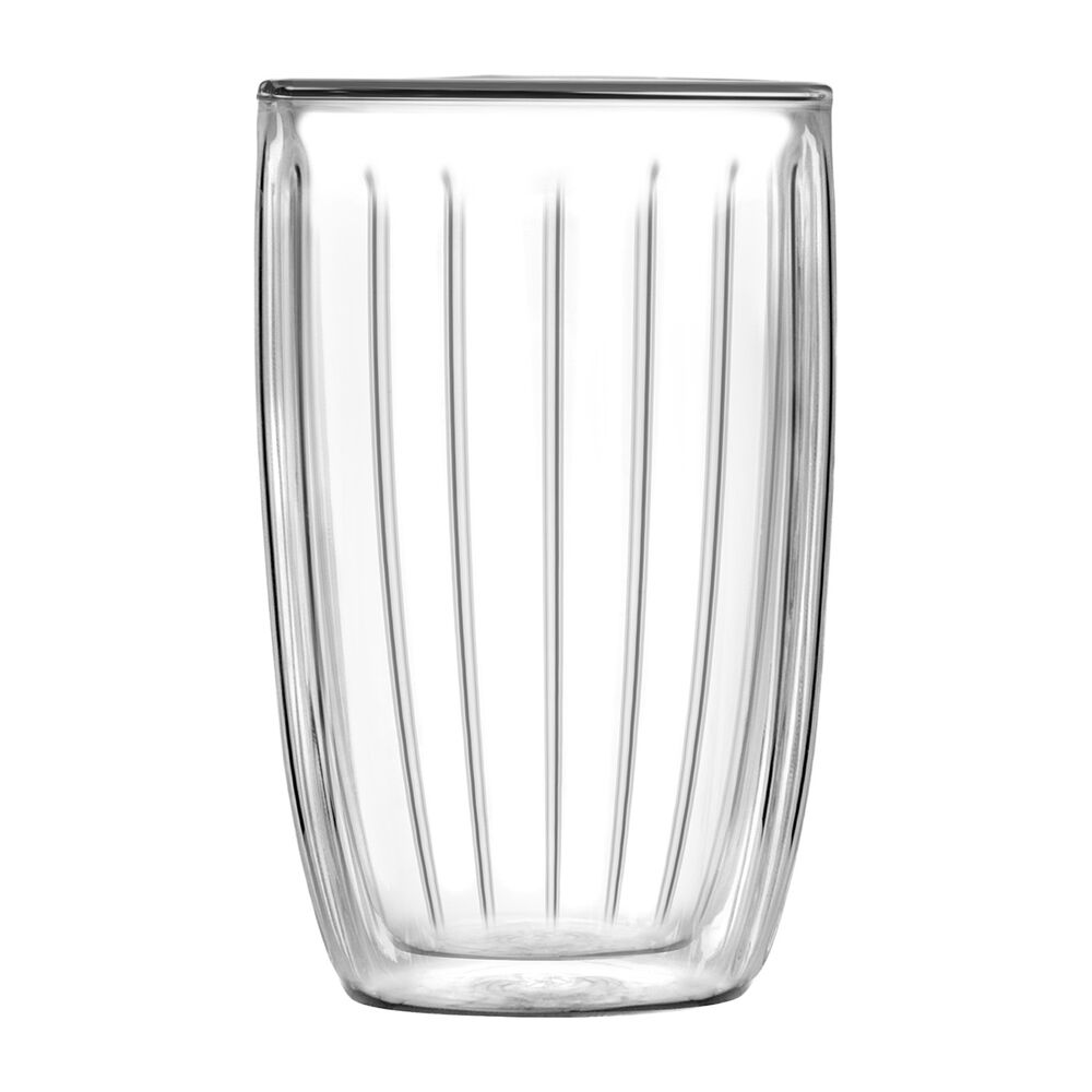 VIALLI DESIGN Komplet 2 szklanek termicznych Vialli Design Tulip, 350 ml, z podwójną ścianką