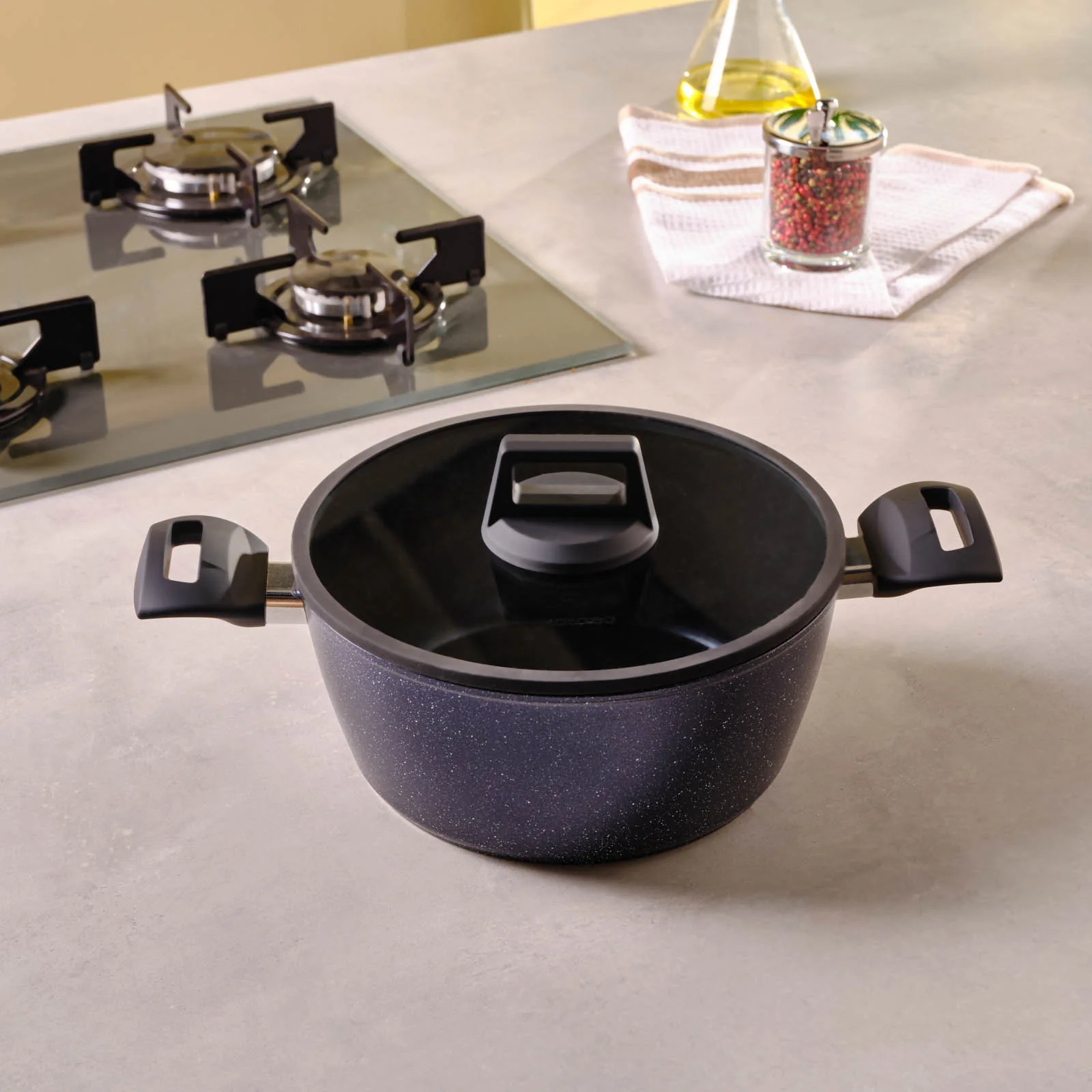 Karaca Aqua Granite Batterie de cuisine 20 cm