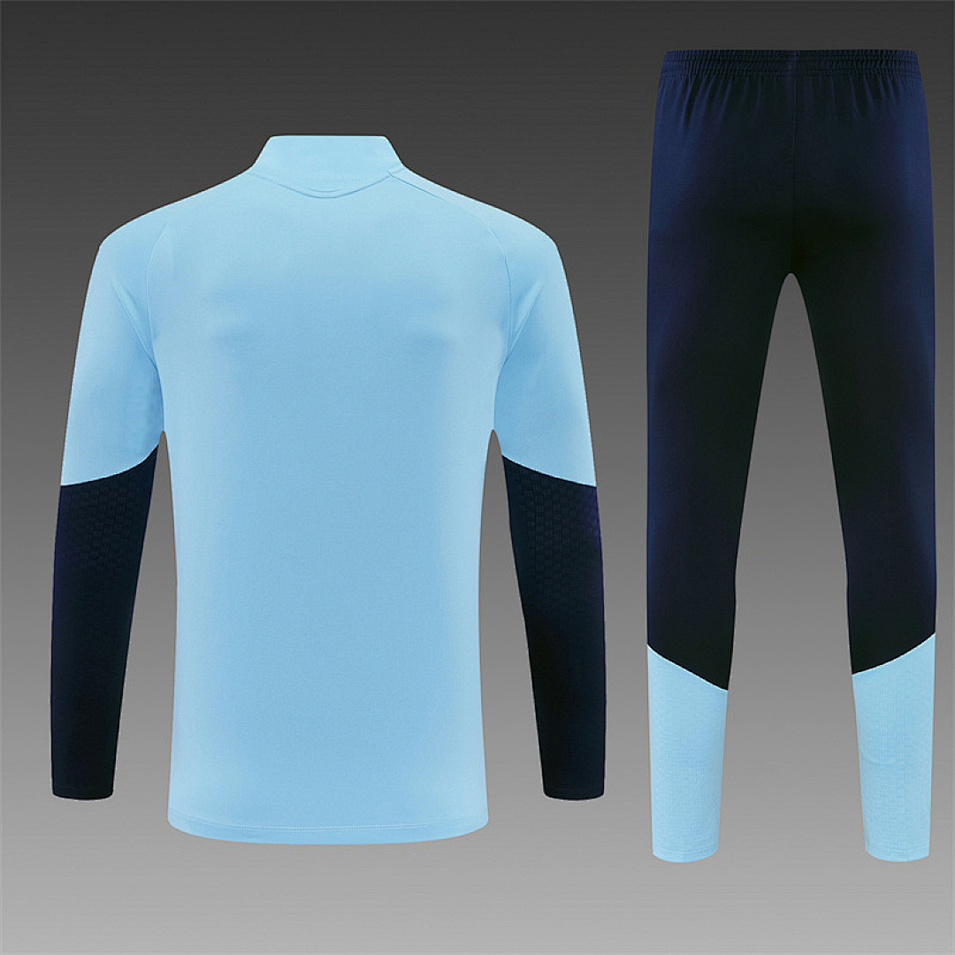 World Cup 2026 Kids Argentina Training Kit (Sweatshirt+Pants) Blue