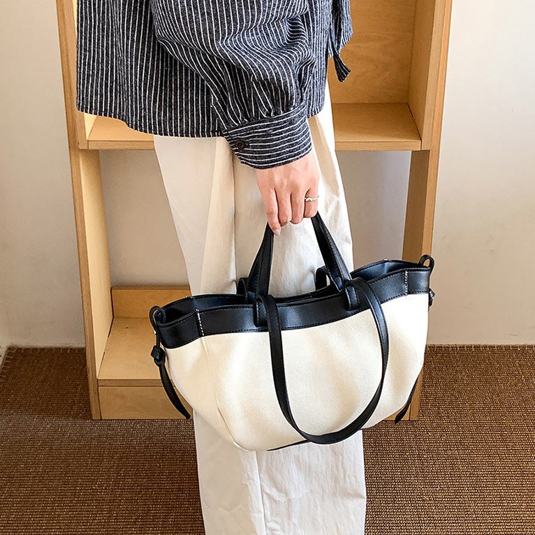 Daisy Canvas Tote
