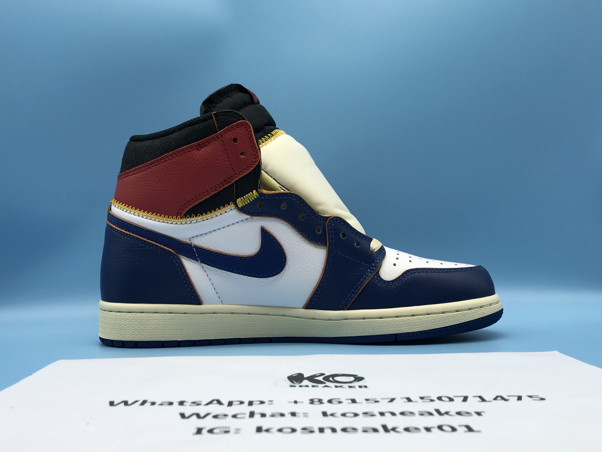 PK UNION X AIR JORDAN 1 RETRO HIGH NRGUN BV1300-146
