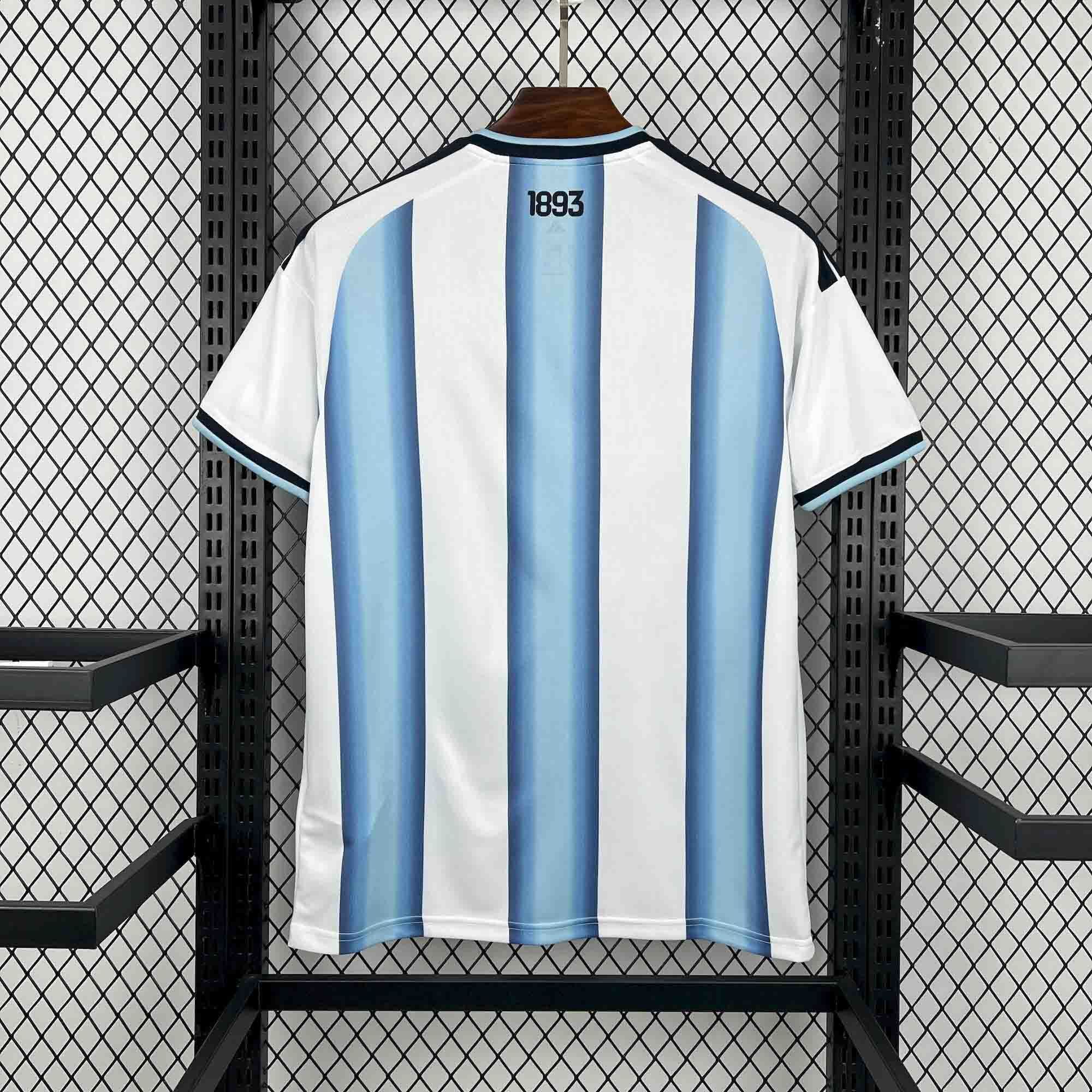 World Cup 2026 Argentina Soccer Jersey Home Shirt Fan Version,Can Custom Name Number