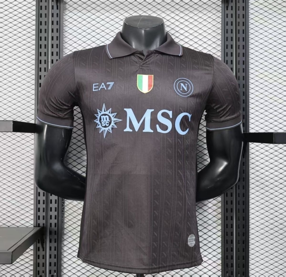 Napoli Authentic Soccer Jersey Third Away Shirt 2025/26
