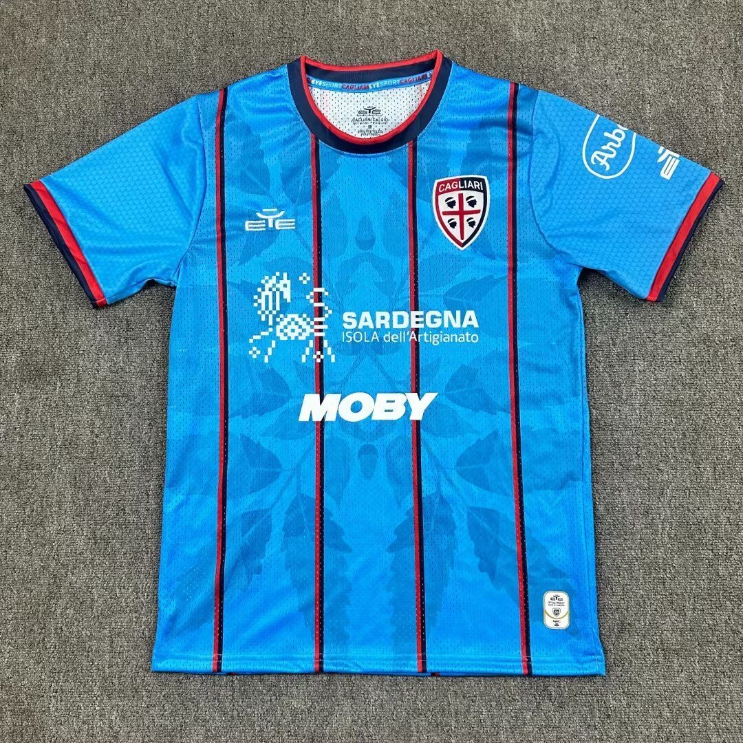 Cagliari Third Away Football Jersey Custom Shirt 2025/26