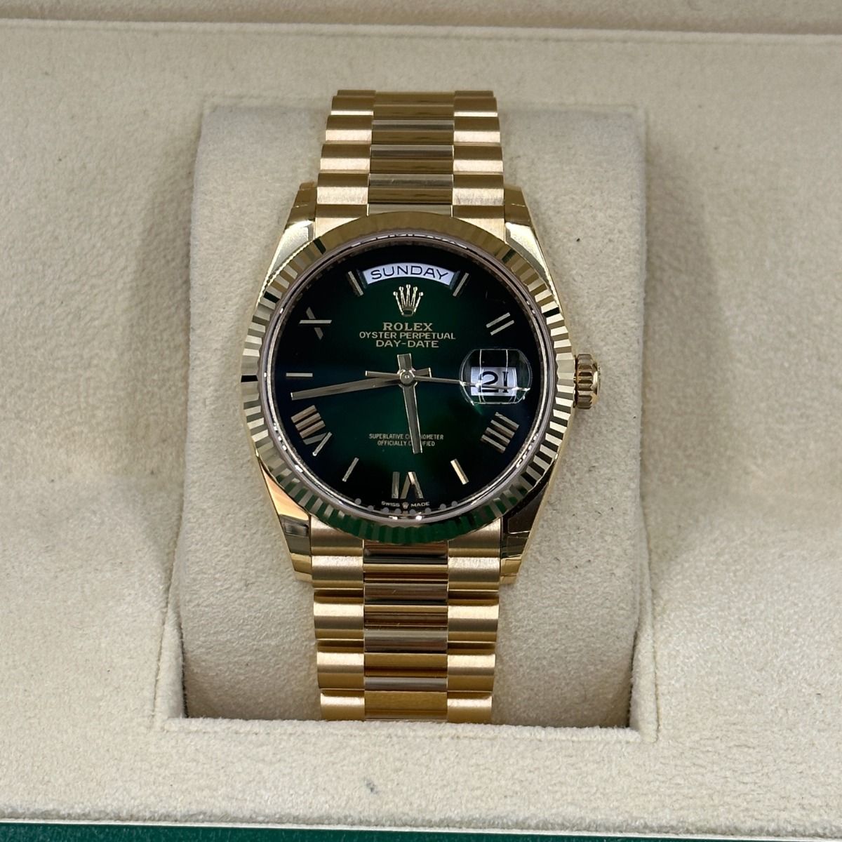 [2026 Mirror Grade]RLX  Day-Date M128238-0118 36mm
