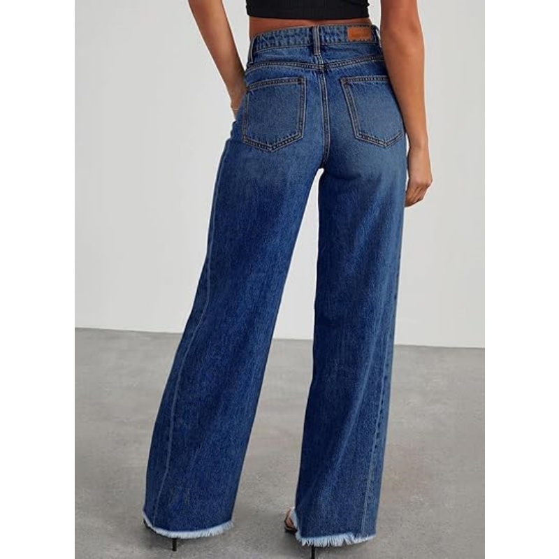 CHICDENLY Women's Wide Leg Jeans