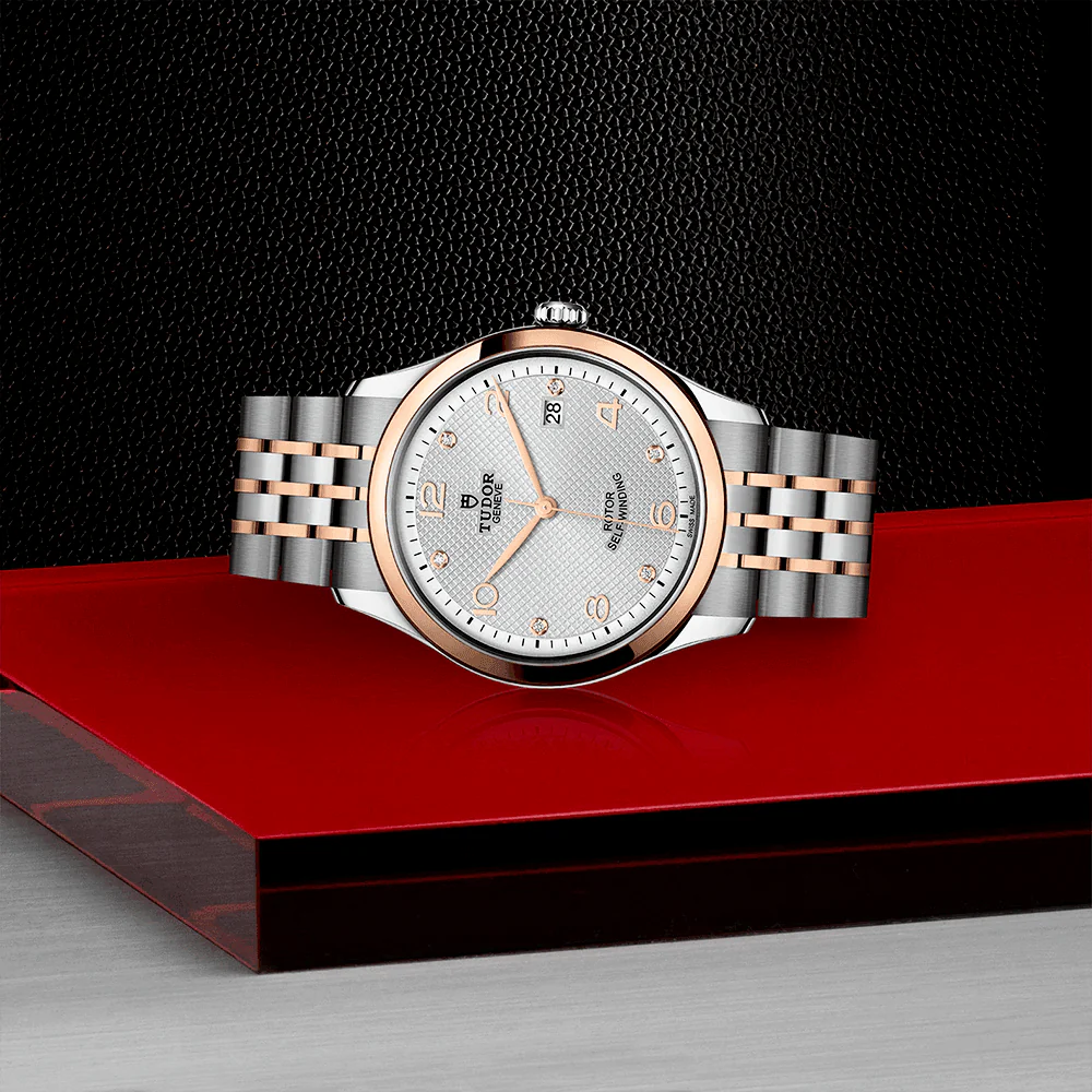 [2026 Mirror Grade]TUDOR 1926 39mm Two-Tone Silver Diamond Dial Men's Automatic Bracelet Watch M91551-0002