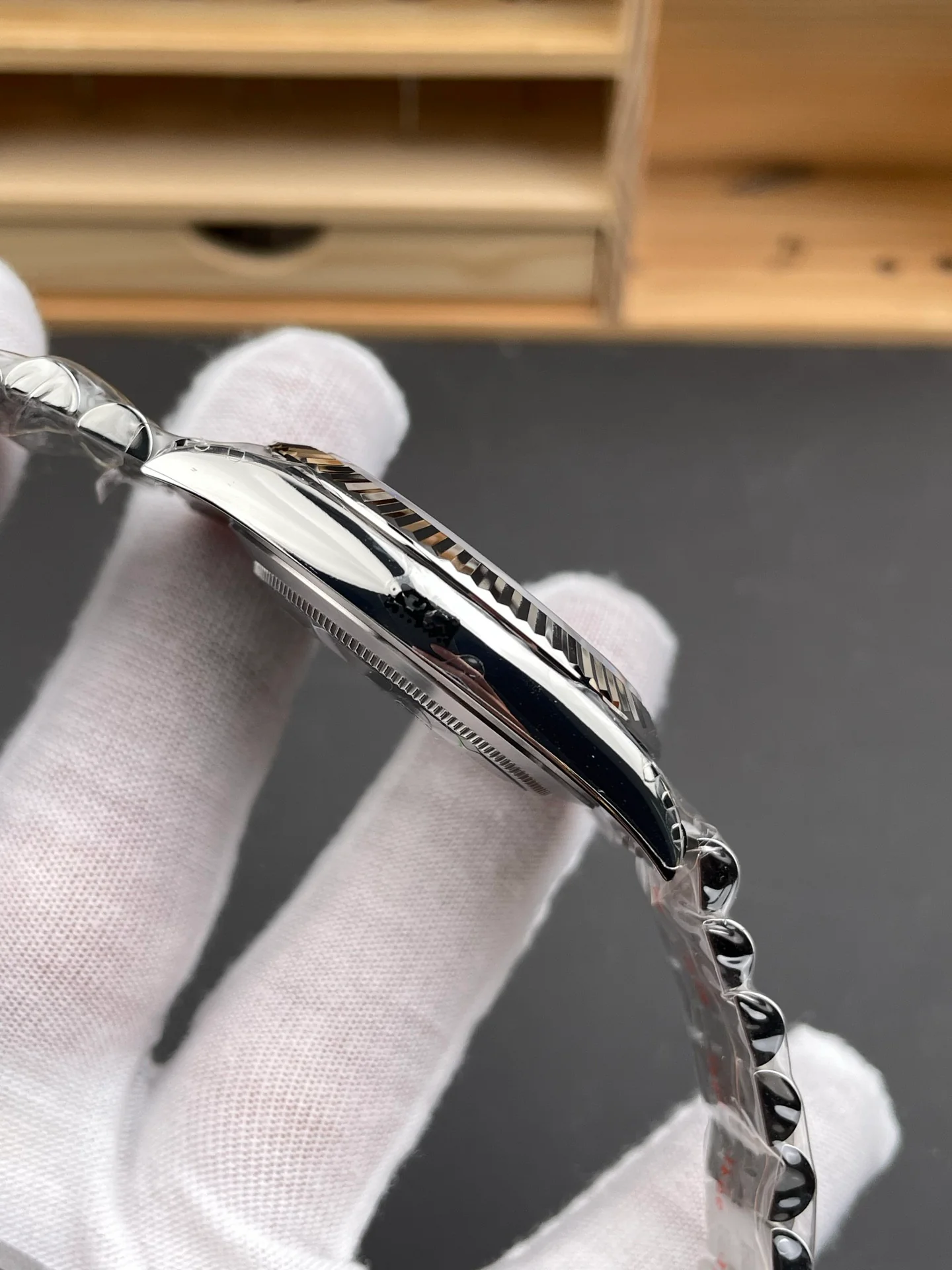 Blue Stick Dial Datejust