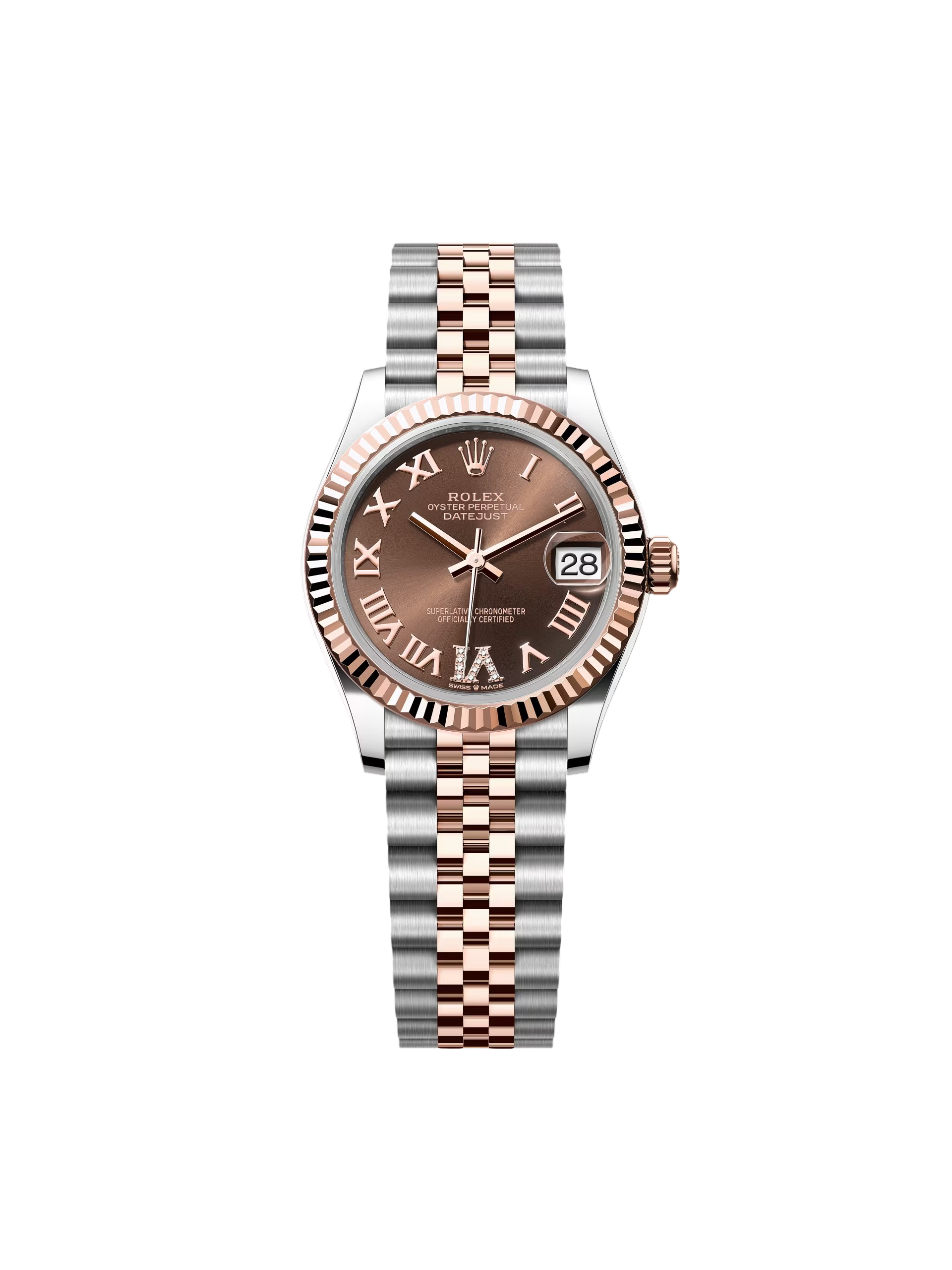 [2026 Mirror Grade]RLX Datejust m278271-0003/0004 Chocolate 31mm Dial Oyster Bracelet Watch