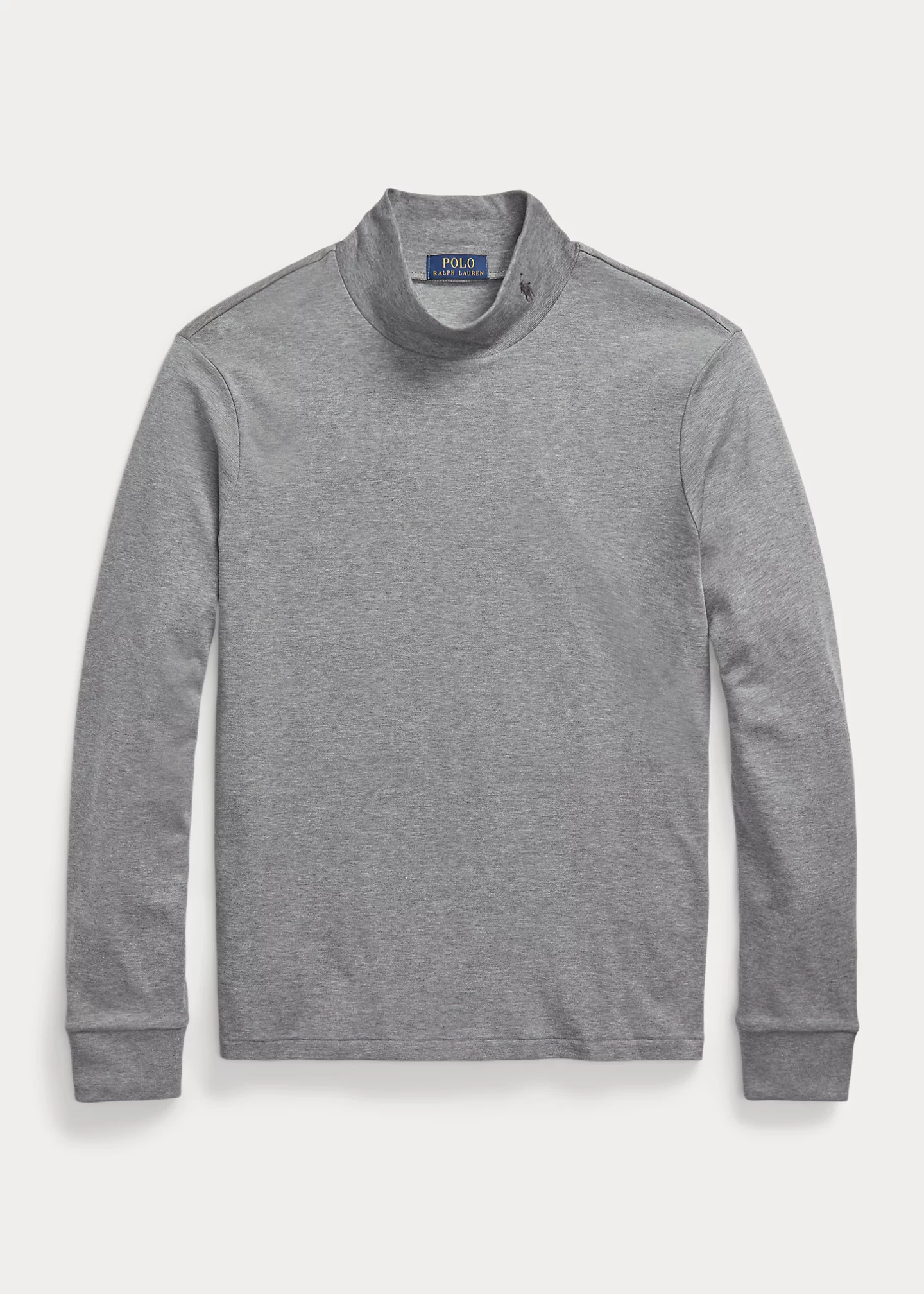 Soft Cotton Mockneck Shirt