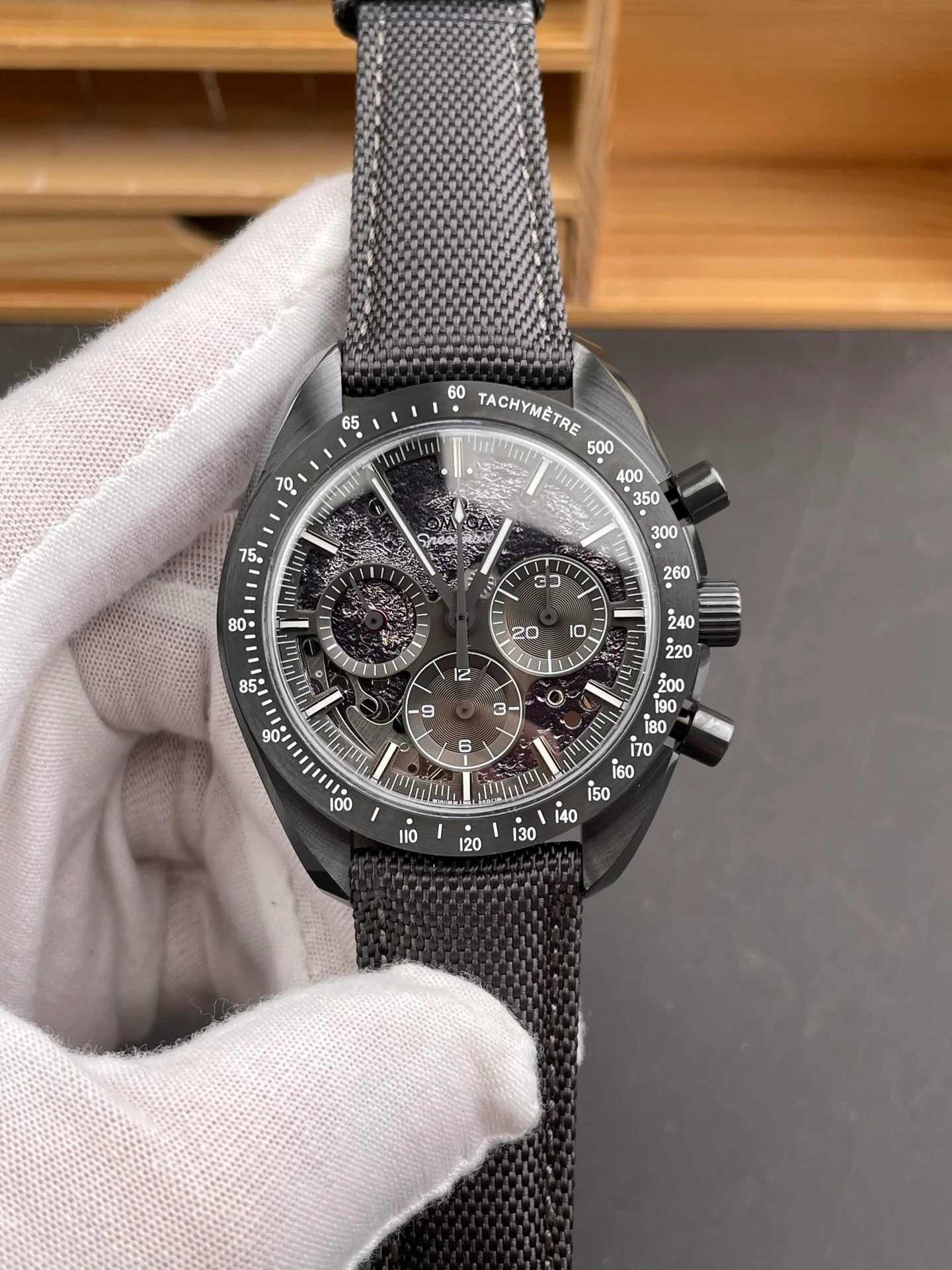 Speedmaster Grey Ceramic Dark Side of the Moon